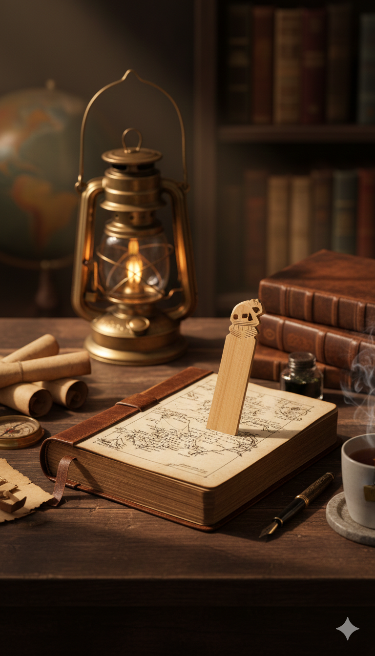 Zen Trunk Wooden Bookmark (wisdom in every page)