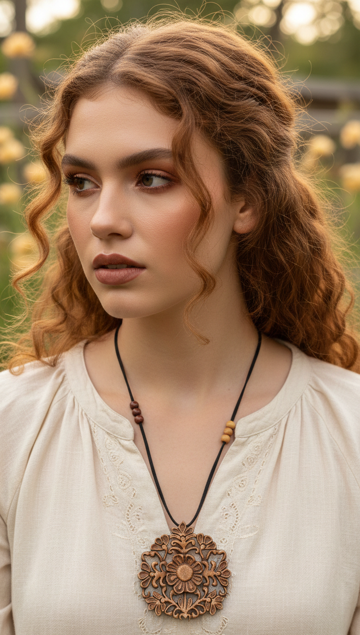 Pushpa (Flower) Pendant