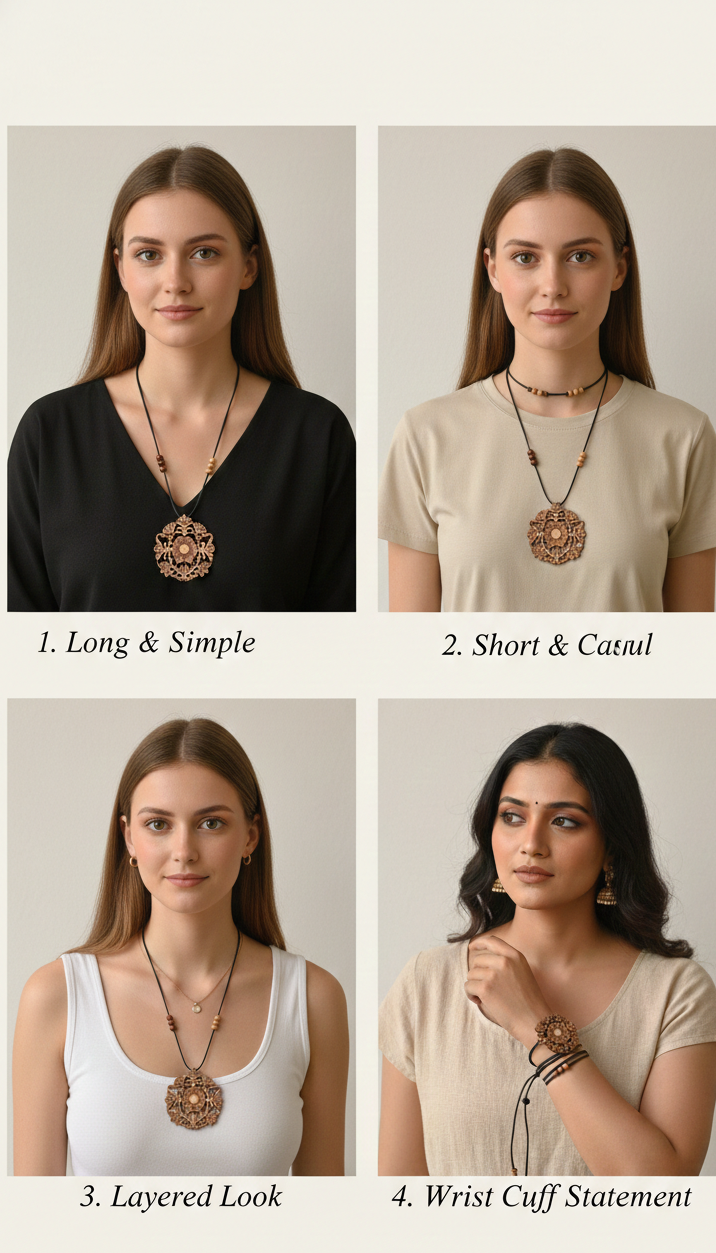 Pushpa (Flower) Pendant