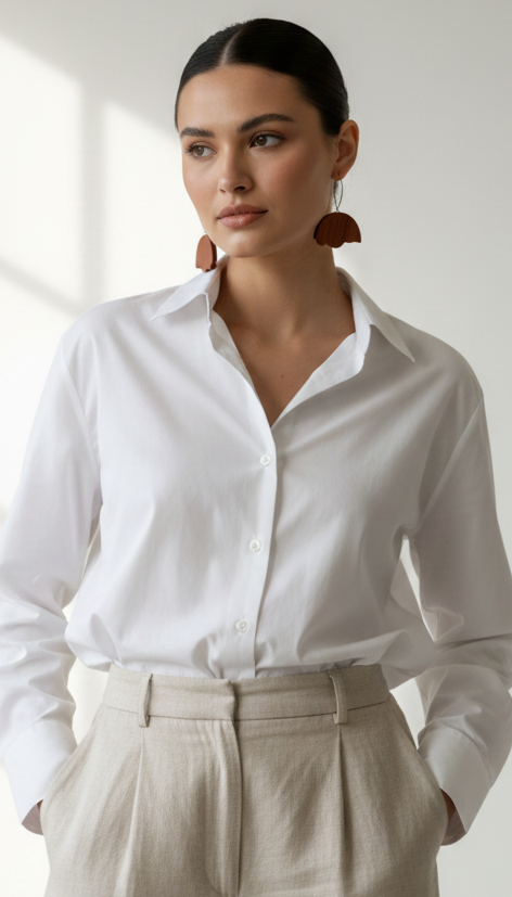 "Tulip Bloom" Wooden Earrings