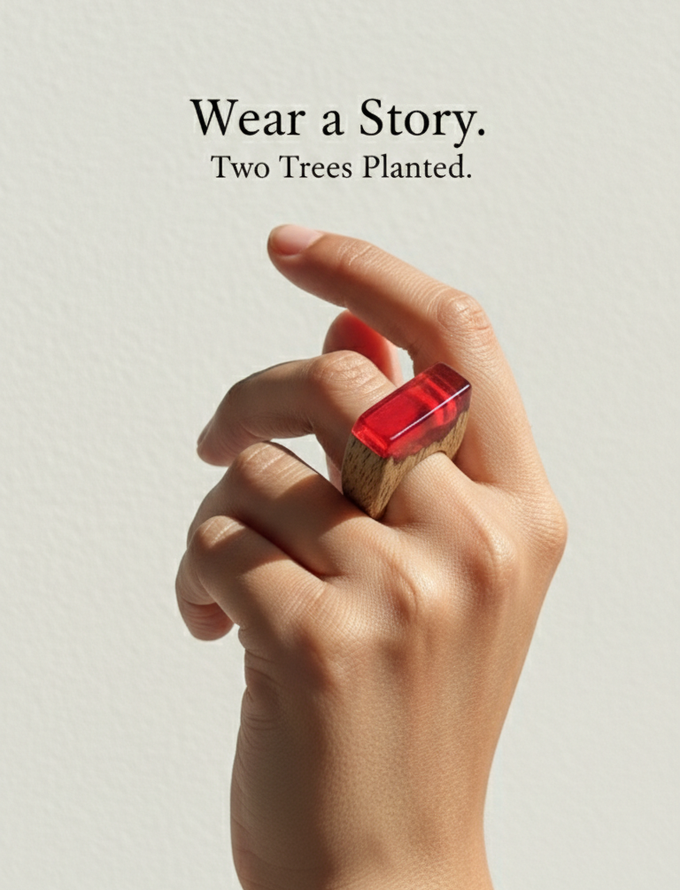 Lifeblood Wooden Ring