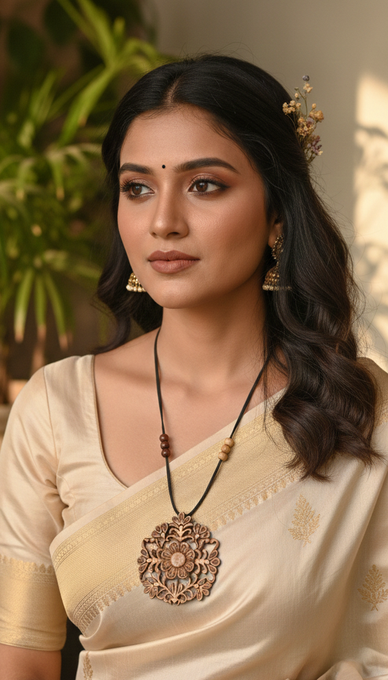 Pushpa (Flower) Pendant