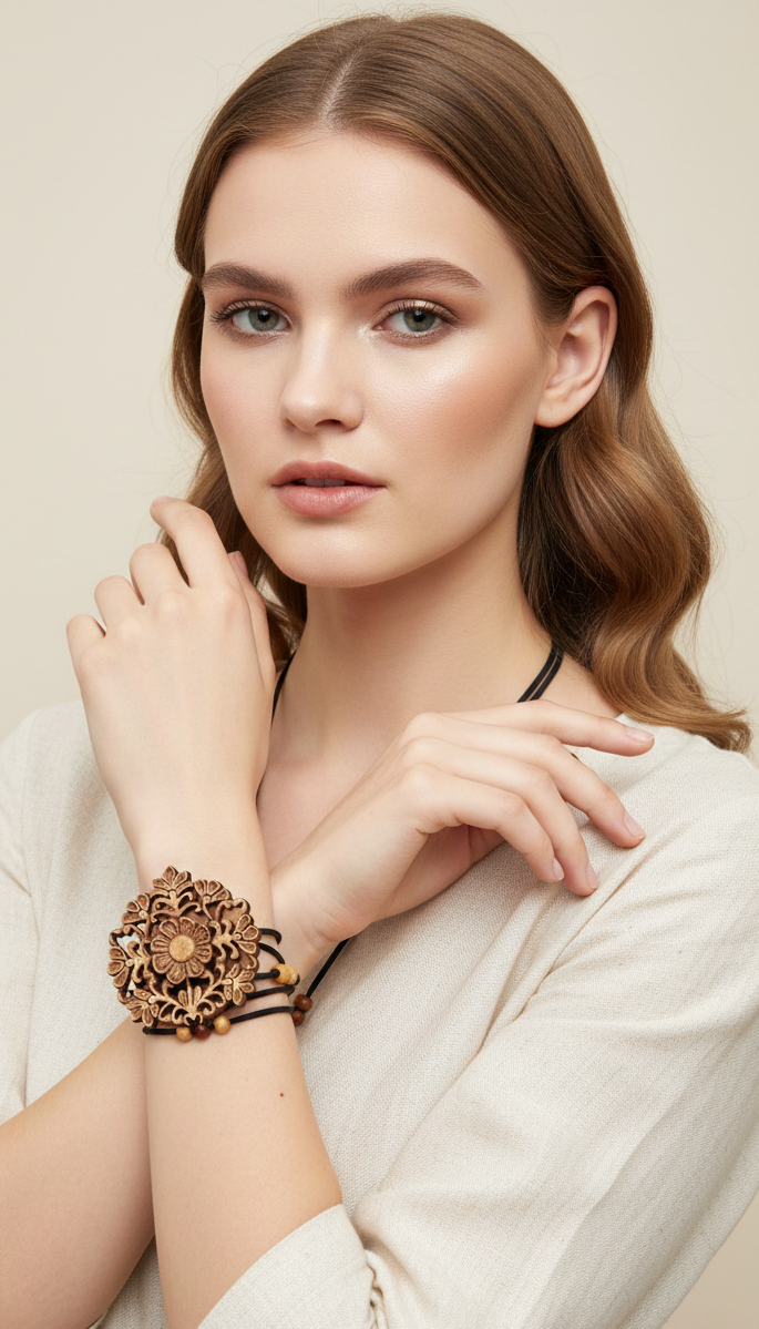 Pushpa (Flower) Pendant