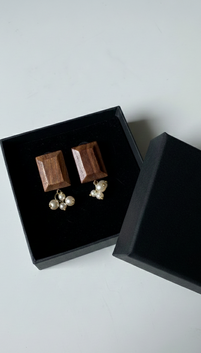 Aranya-Bindu (अरण्य-बिन्दु) earrings