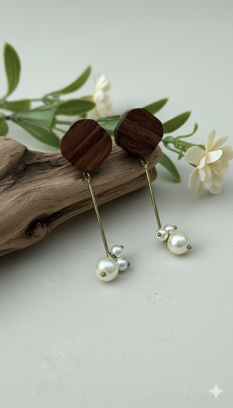 Dhara-Jyoti (धरा-ज्योति) earrings