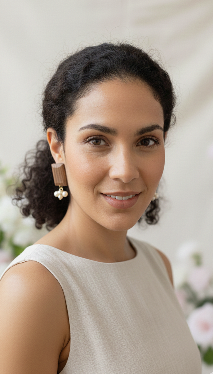 Aranya-Bindu (अरण्य-बिन्दु) earrings