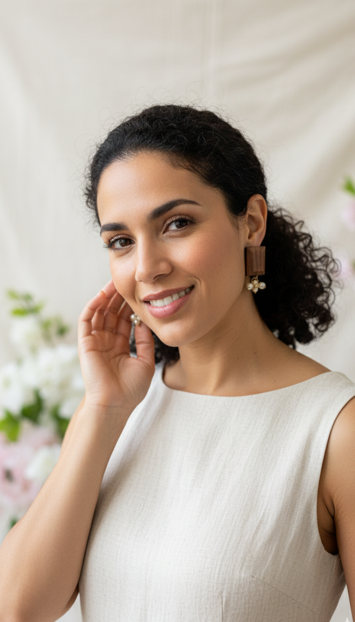 Aranya-Bindu (अरण्य-बिन्दु) earrings